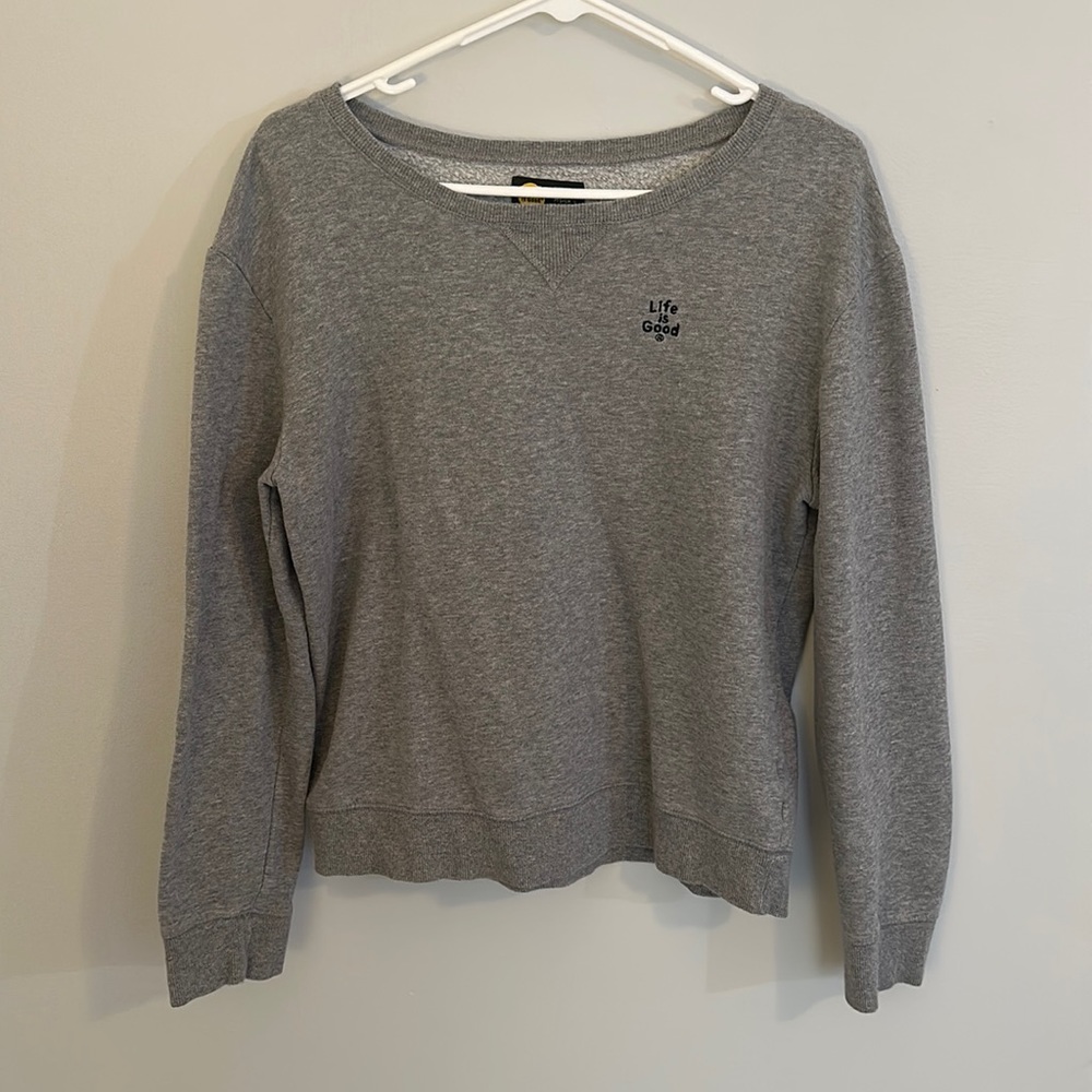 Life is Good Crewneck